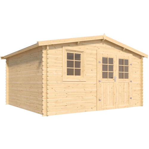 Abri Jardin Bois brut - 12M2