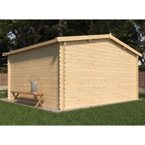 Abri Jardin Bois brut - 12M2