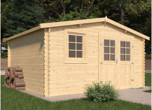 Abri Jardin Bois brut - 12M2