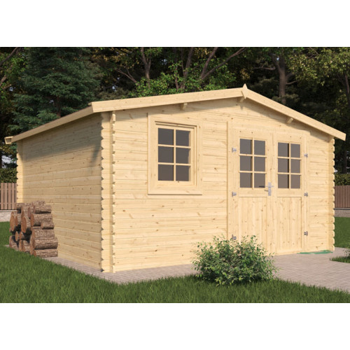 Abri Jardin Bois brut - 12M2