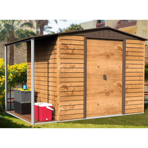 ABRI JARDIN METAL + APPENTIS 4.81 m²