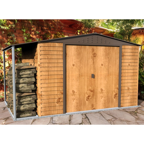 ABRI JARDIN METAL + APPENTIS 4.81 m²