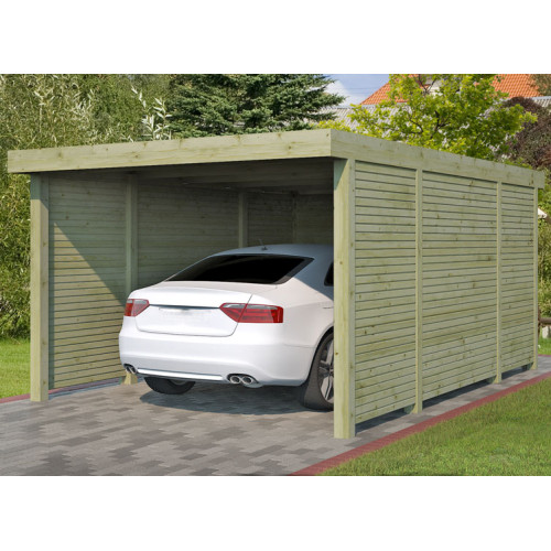 CARPORT + 3 PAROIS - 15 M2