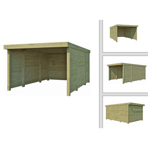 CARPORT + 3 PAROIS - 15 M2