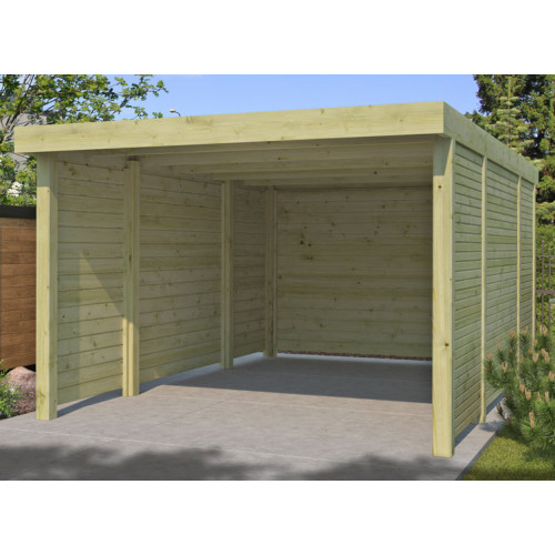 CARPORT + 3 PAROIS - 15 M2