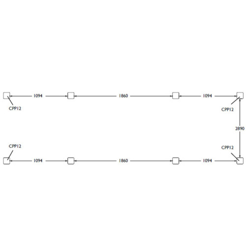 CARPORT + 3 PAROIS - 15 M2 - IMPLANTATION
