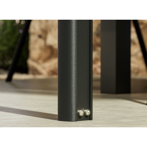 Abri Terrasse Alu Noir - 8m2