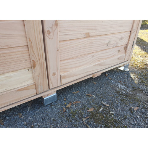 Abri rangement bois douglas origine France