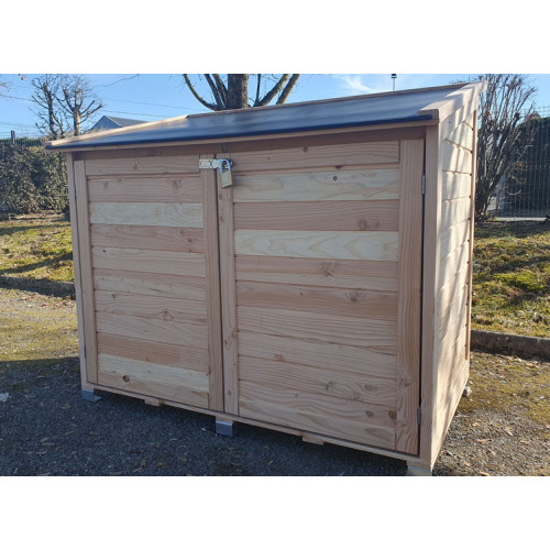 Abri rangement bois douglas origine France