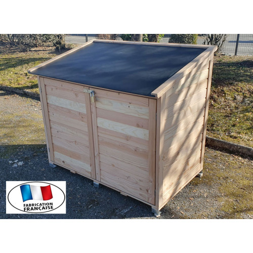 Abri rangement bois douglas origine France