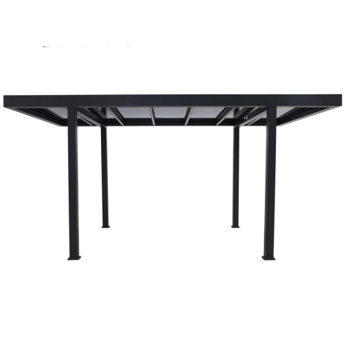 CARPORT ALU MONOPENTE + LED SOLAIRE