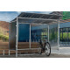 ABRI VÉLOS ALUMINIUM