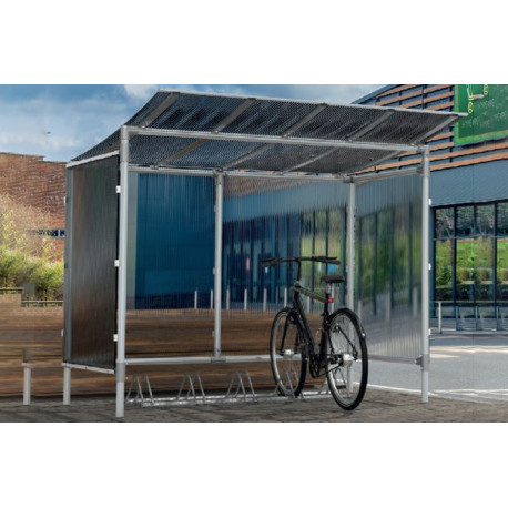 ABRI VÉLOS ALUMINIUM