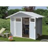 Abri jardin PVC UTILITY 4.9 BLEU 2,42 x 2,02 m