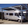 Abri Camping Car modulable en métal 3.00 M x 6.50 M