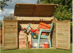 Abris poubelles : coffre et cabanon containers - France Abris