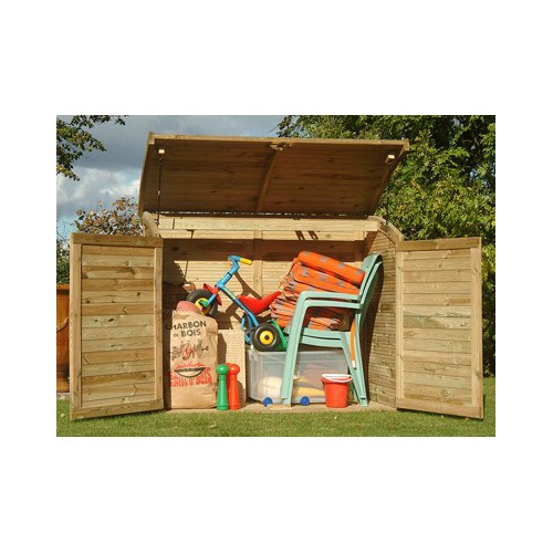 ABRI BOIS DE RANGEMENT ::::::::::::: 1,54 x 0.89 M
