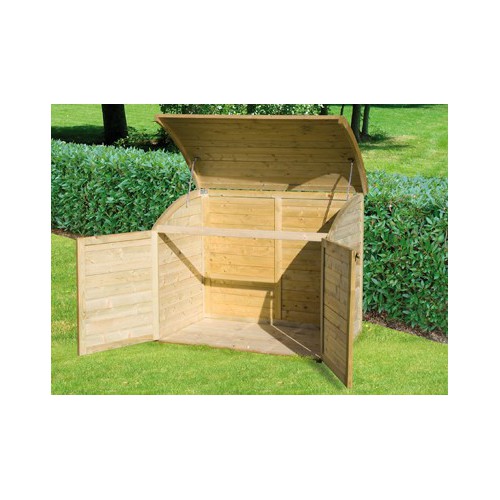 ABRI BOIS DE RANGEMENT ::::::::::::: 1,54 x 0.89 M
