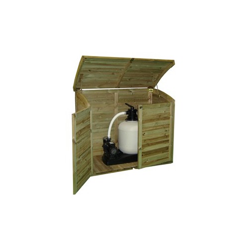 ABRI BOIS DE RANGEMENT ::::::::::::: 1,54 x 0.89 M