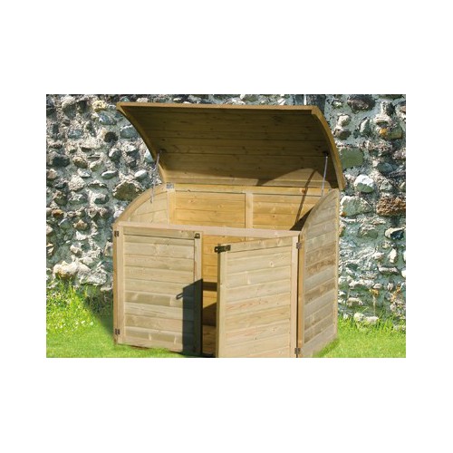 ABRI BOIS DE RANGEMENT ::::::::::::: 1,54 x 0.89 M