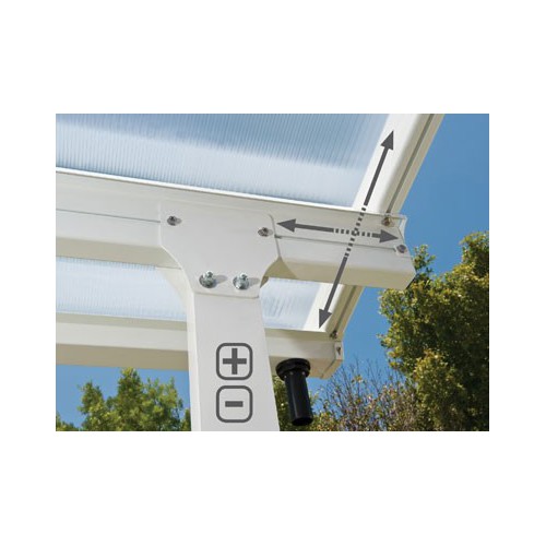 TOIT TERRASSE ALU AJUSTABLE