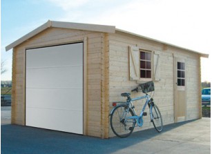 Des Garages Bois En Kit Avec Porte Motorisée Le Tout à Prix