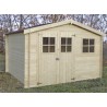 ABRI DE JARDIN MADRIER 19 MM ::::::: 2.95 x 2.95 M