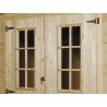 Abri de jardin bois m/m 28 mm ::::: 4,05 x 3,01 m