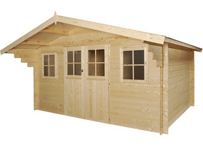 ABRI DE JARDIN BOIS 4.15 x 3.20 M