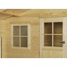 abri de jardin bois m/m 28 mm ::::: 4,35 x 4,81 m