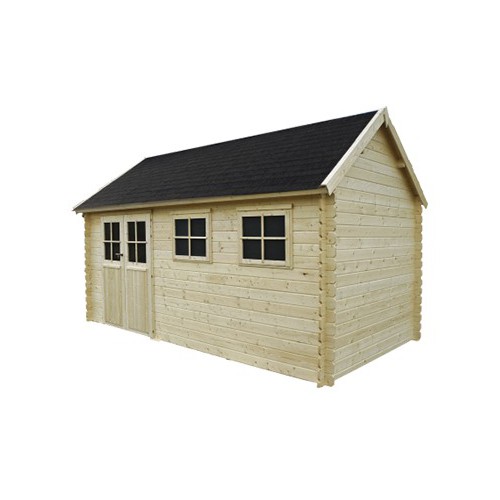 ABRI DE JARDIN BOIS 28 MM 5.11 x 3.15 M