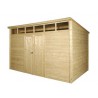 abri de jardin 28 MM avec skylight ::::: 3,66 x 2,71 M