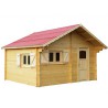 ABRI DE JARDIN BOIS 60 MM 5.19 x 4.81 M