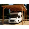 ABRI CAMPING CAR BOIS DOUGLAS ::::: 4.08 x 8.11 M