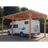 ABRI CAMPING CAR BOIS DOUGLAS ::::: 4.08 x 8.11 M