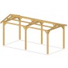 ABRI CAMPING CAR BOIS DOUGLAS 3.94 x 7.70 M