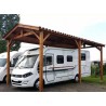 ABRI CAMPING CAR BOIS DOUGLAS 3.74 x 7.90 M