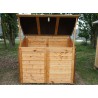 COFFRE DE RANGEMENT EN BOIS :::::::: 1,54 x 0.96 M