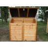 COFFRE DE RANGEMENT EN BOIS :::::::: 1,54 x 0.96 M