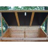 COFFRE DE RANGEMENT EN BOIS :::::::: 1,54 x 0.96 M