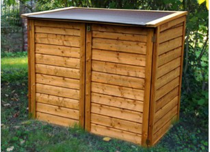 COFFRE DE RANGEMENT EN BOIS 1,50 x 0.98 M