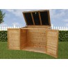 COFFRE DE RANGEMENT EN BOIS 1,50 x 0.98 M