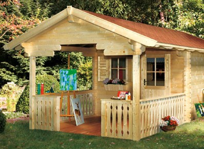 Les chalets de jardin, l’extension de la maison sans inconvénient