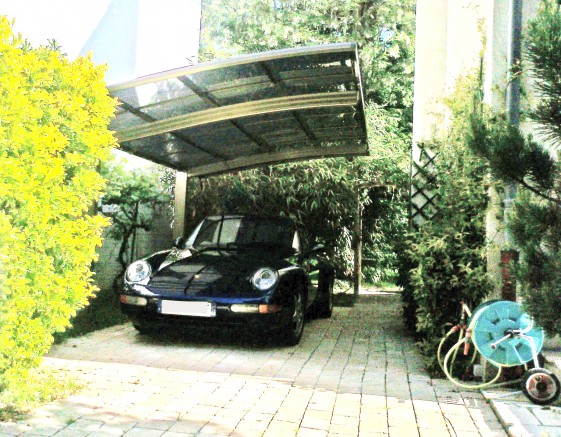 Carport voiture de collection