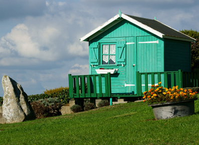 abri de jardin couleur