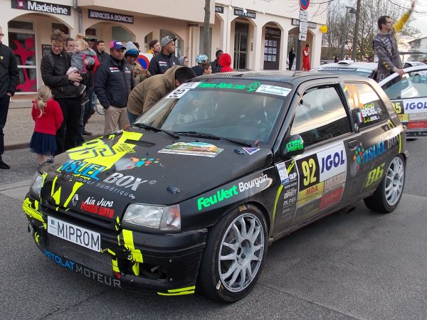 Grosse perf de Thomas Badel au Rallye Lyon Charbo 2015 !