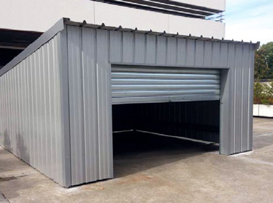 Créez votre garage sur-mesure à partir d’une simple charpente métallique !