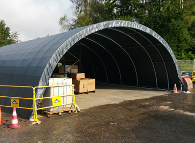 L’assistance de montage pour un tunnel de stockage