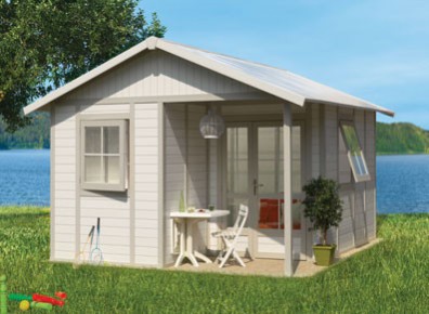 Maison de jardin en PVC Grosfillex