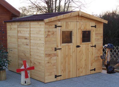 cabane de jardin en kit et madriers bois